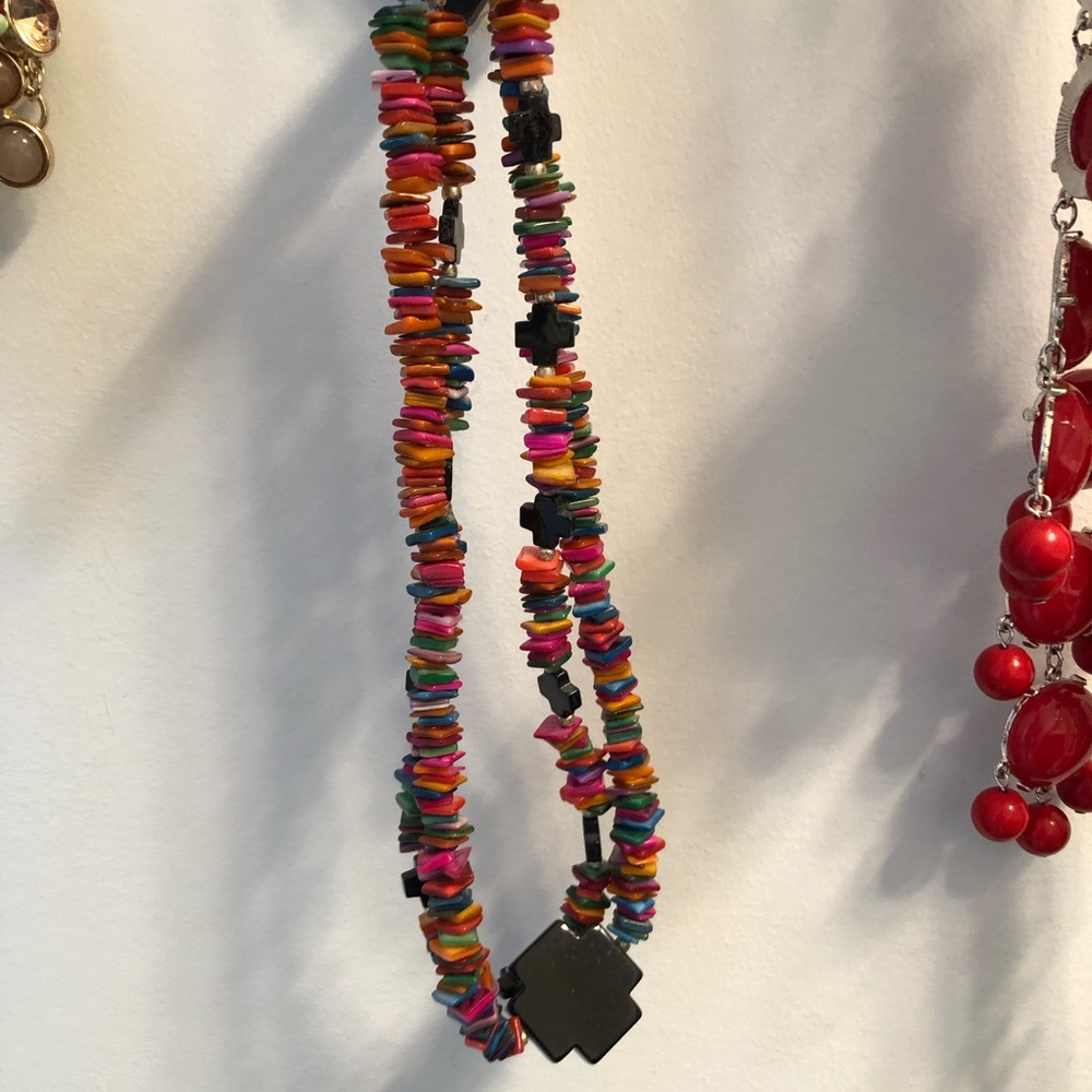 Double stranded western inspired necklace